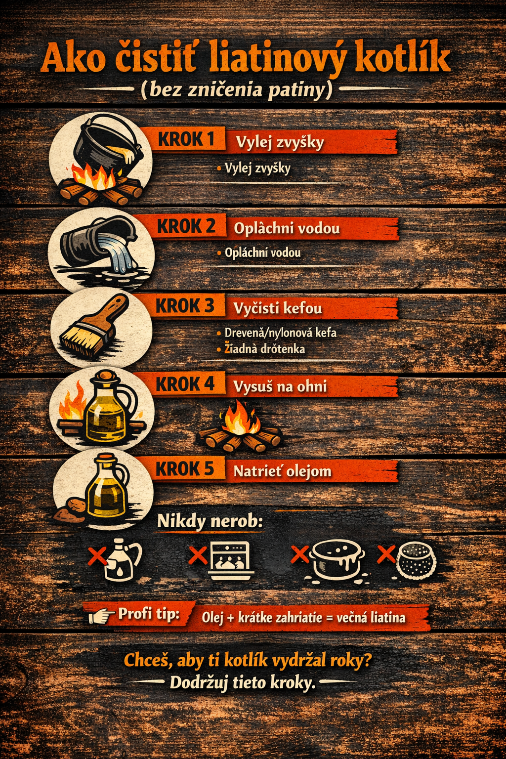 Starostlivosť o kotlík