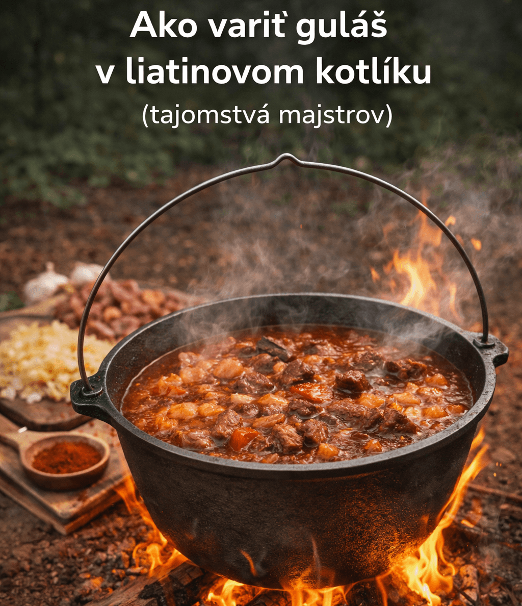 Ako variť v kotlíku