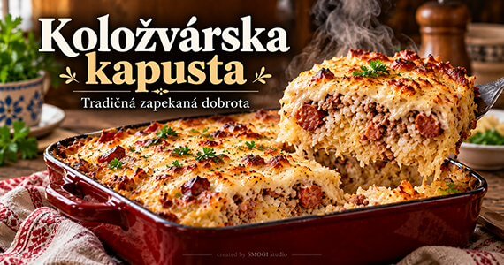 🥘🔥 Koložvárska kapusta – tradičný recept, ktorý rozvonia celý dom