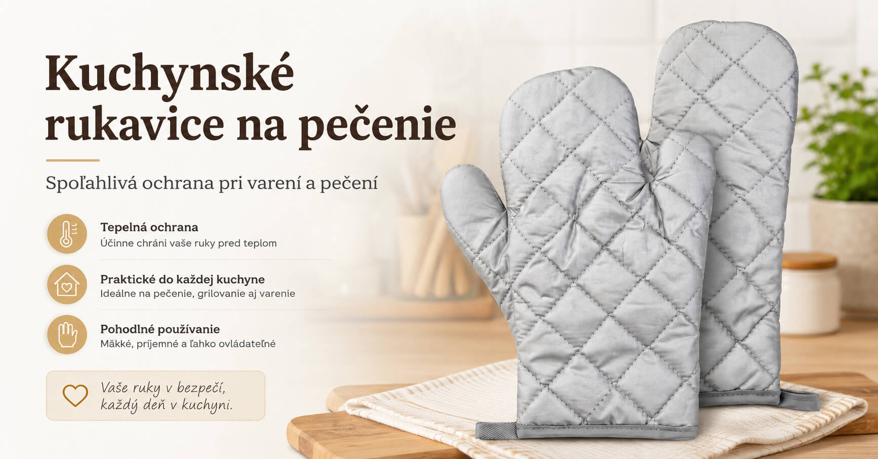 chňapky na pečenie