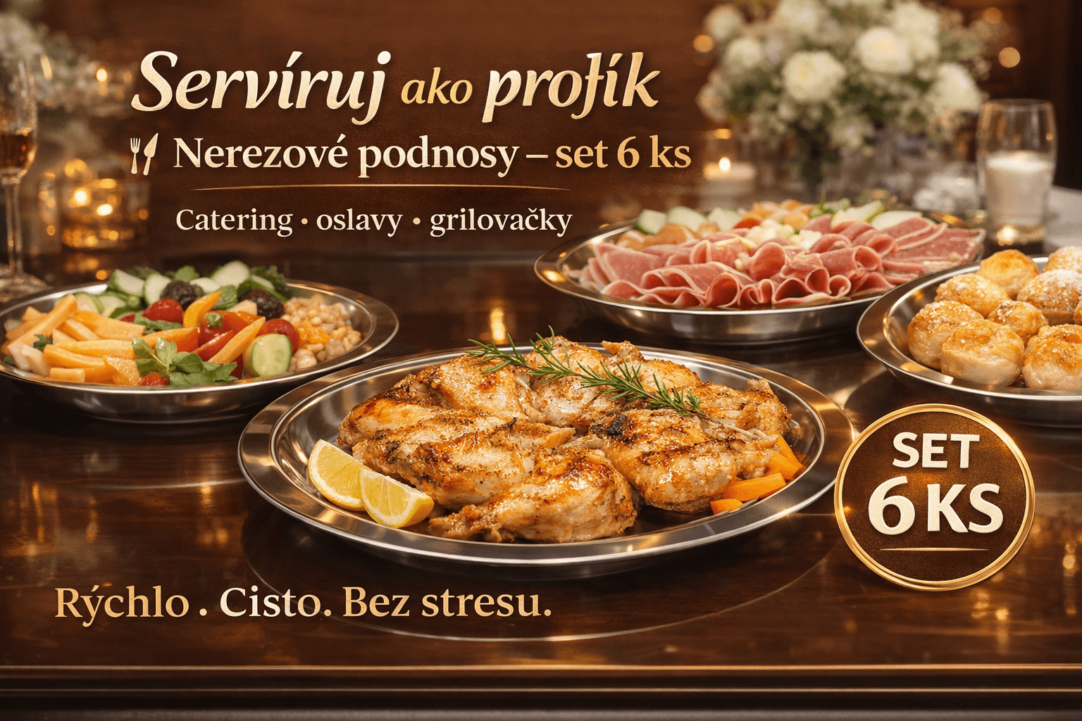 Servírujte ako profík