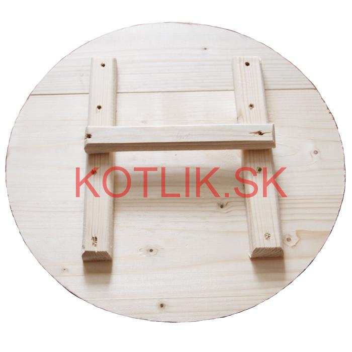 Drevená pokrievka 66 cm