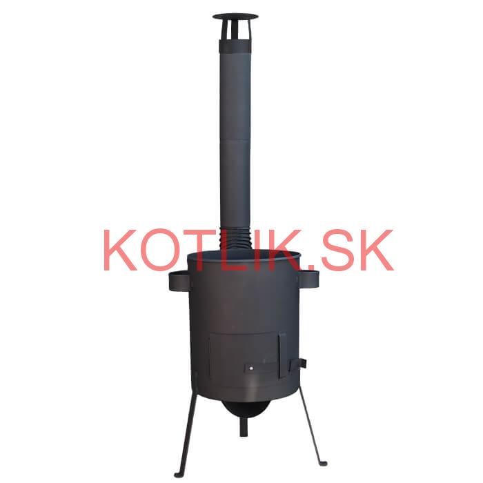 Kotlina 45 cm s žiaruvzdornou farbou PLUS 600 4 MM