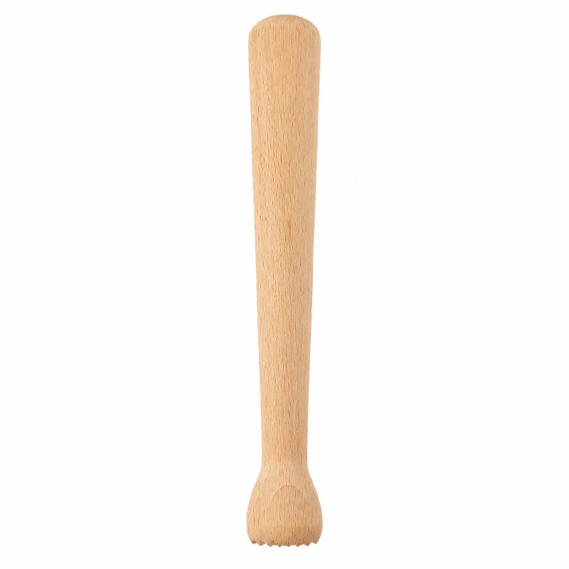 Drevený drvič na cesnak a bylinky 22 cm