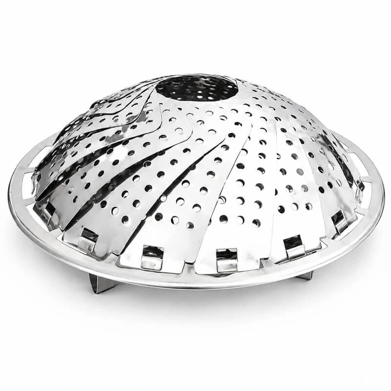 Skladací nerezový parák 16–28 cm na knedle a zeleninu