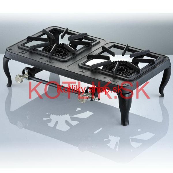 Plynový priemyselný liatinový varič Europa 8 kW