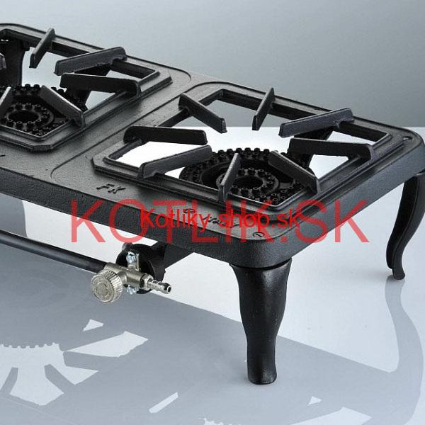 Plynový priemyselný liatinový varič Europa 8 kW