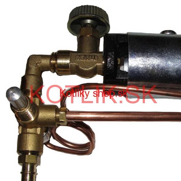 Plynový liatinový horák 8800 W Industriale s termopoistkou a pilotným plameňom