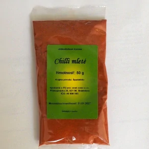 Chilli mleté ​​50 g