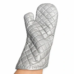 Chňapka strieborná s dlhým rukávom 35 cm