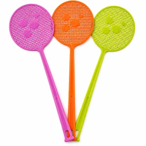 Plastová plácačka na muchy 49 cm – rôzne farby