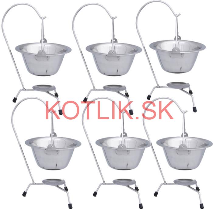 Servírovacia súprava INOX 6 ks