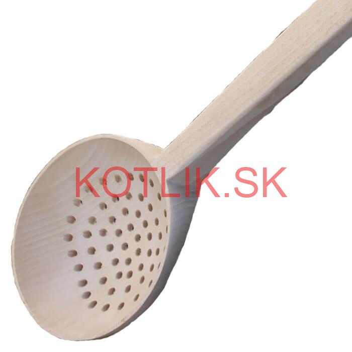 Veľká naberačka – varecha - dierovaná 70 cm