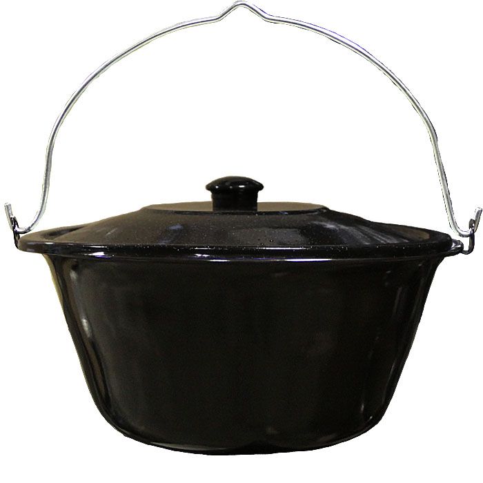 Smaltovaný kotlík 16 L + pokrievka