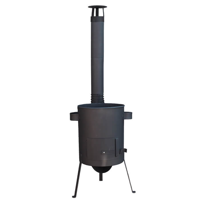 Kotlina 45 cm s žiaruvzdornou farbou PLUS 600 4 MM