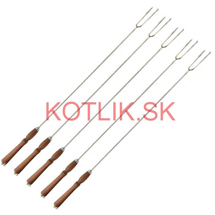 Vidlička na opekanie 90 cm 5 ks NEREZ