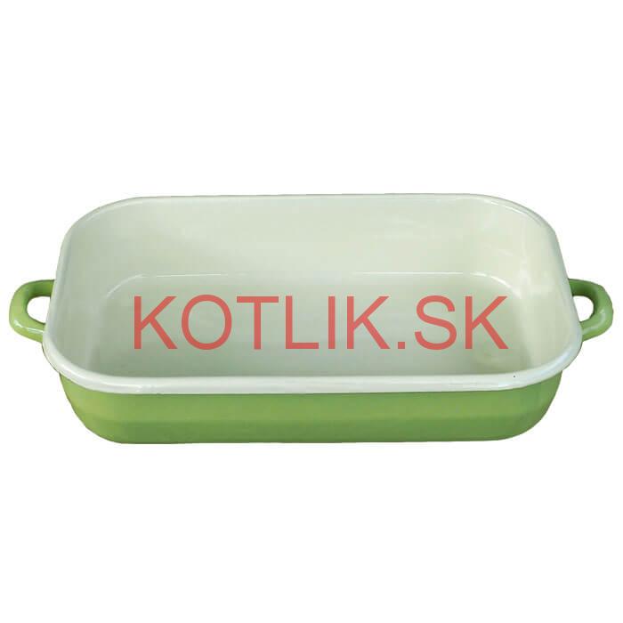 Smaltovaný pekáč 40 x 21,5 cm GREEN