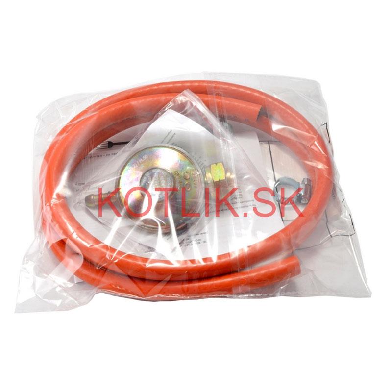 Tlaková hadica 2 m + regulátor tlaku 30 mbar