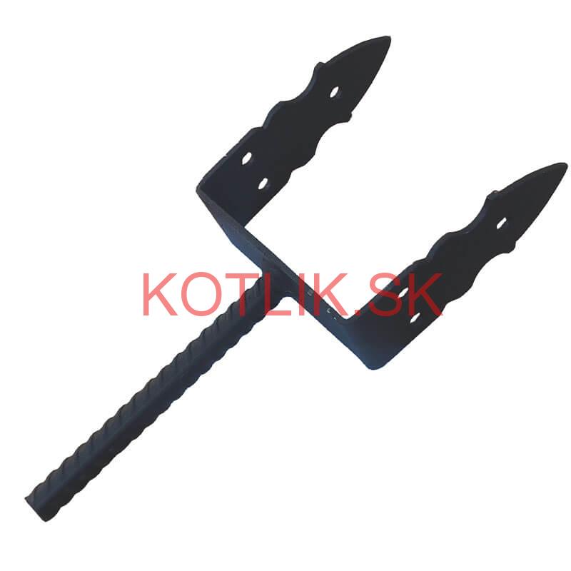 Pätka kotviaca, zápustná 14 cm