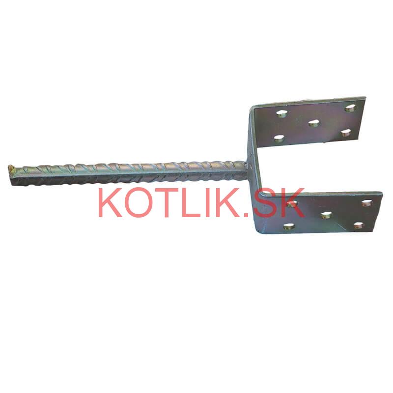Pätka zápustná, kotviaca, pozinkovaná 8 cm