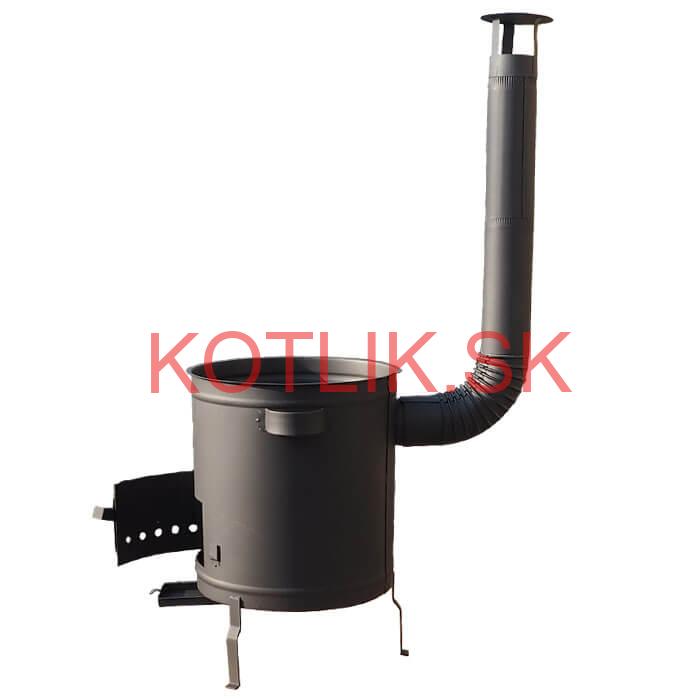 Hrubostenná kotlina 60 cm (1,5 mm) STRONG + žiaruvzdorná farba Plus 600