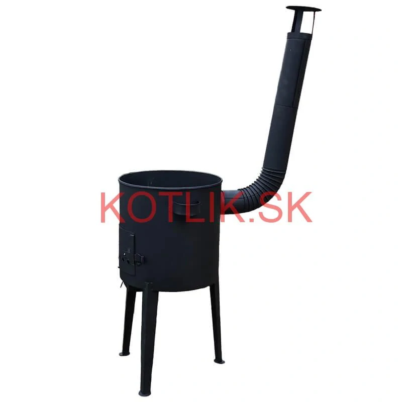 Vysoká kotlina 42 cm (1,5 mm) HODO + žiaruvzdorná farba PLUS 600