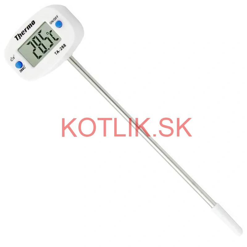 Kuchynský digitálny teplomer