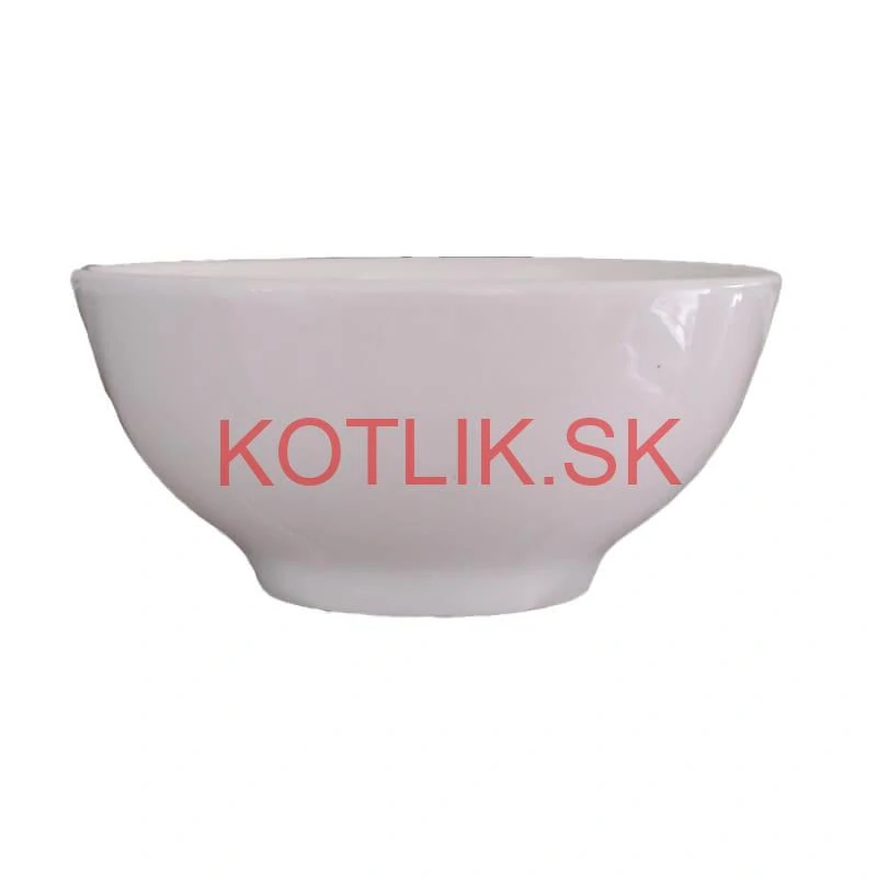 Keramická miska na servírovanie gulášu 15 cm biela