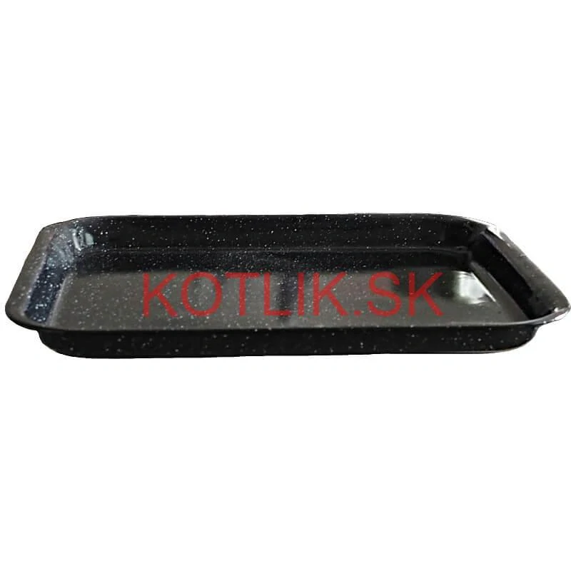 Smaltovaný pekáč na pečenie koláčov 41,5 cm JUMBO