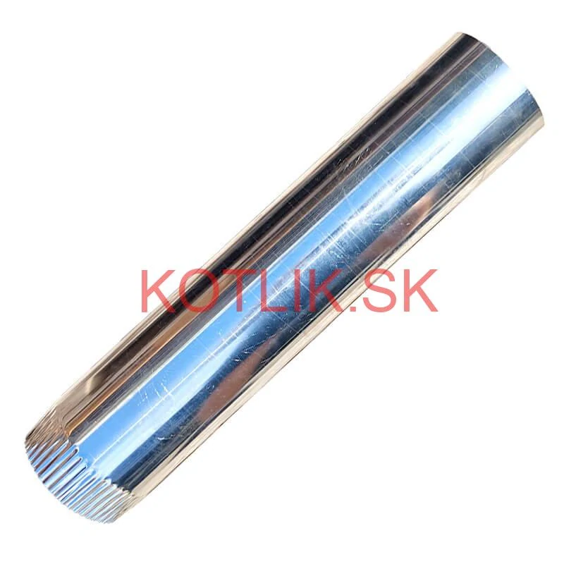 Nerezová rúra na dymovod 45 cm INOX