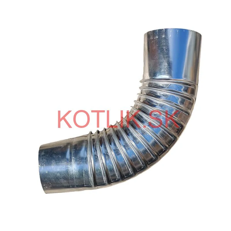 Nerezové koleno na dymovod INOX