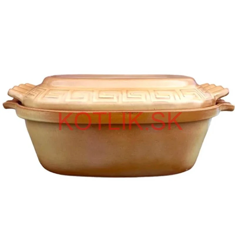Rímska misa / pekáč z glazovanej terakotovej hliny 6 l