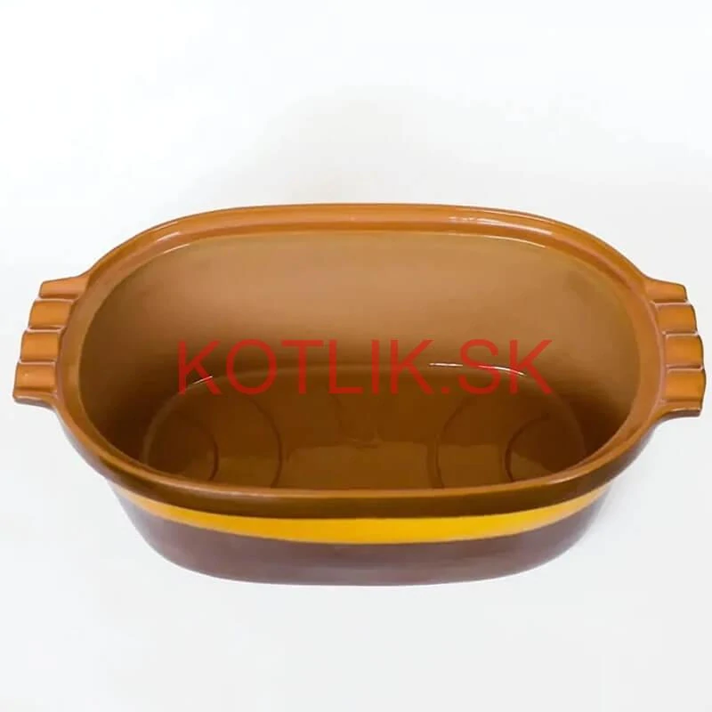 Rímska misa / pekáč z glazovanej terakotovej hliny 6 l