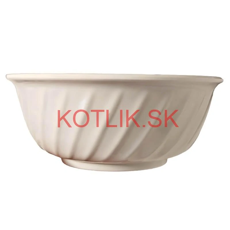 Plastová miska s kvetinovým vzorom (750 ml) – na poriadny guláš aj kapustnicu