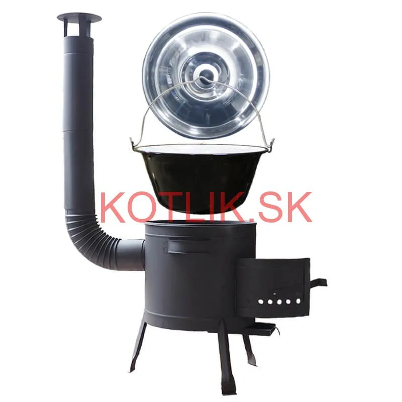 Guláš pre 20 ľudí – kompletný kotlíkový set s kotlinou 20 L