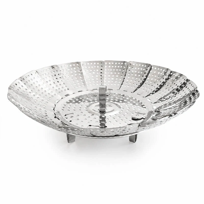 Skladací nerezový parák 16–28 cm na knedle a zeleninu
