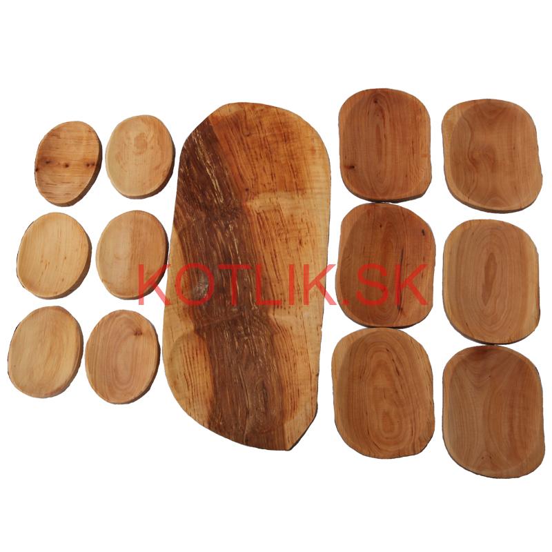 Servírovacia drevená súprava (13 dielov)