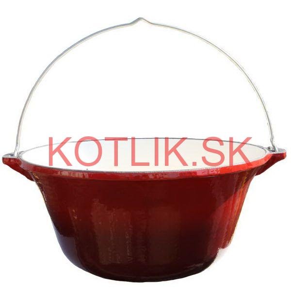 Liatinový  kotlík 10,8 L – smaltovaný povrch