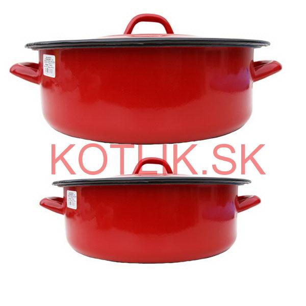 Smaltovaná sada kastrólov Classic 8