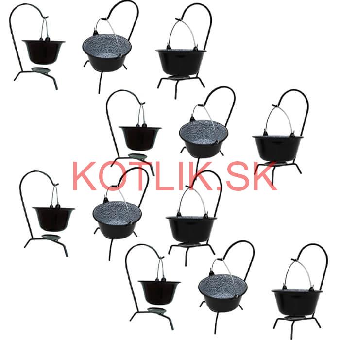 Servírovacia súprava SMALT BLACK 12 ks