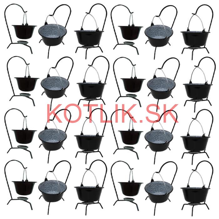 Servírovacia súprava SMALT BLACK 24 ks