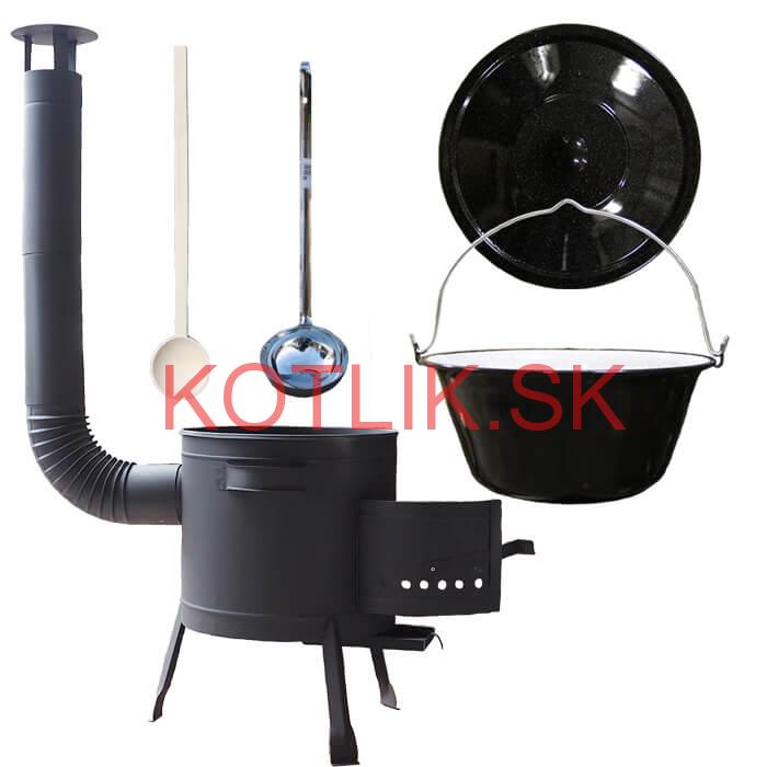 Smaltovaný kotlík 20 L + nízka kotlina 42 PLUS 600