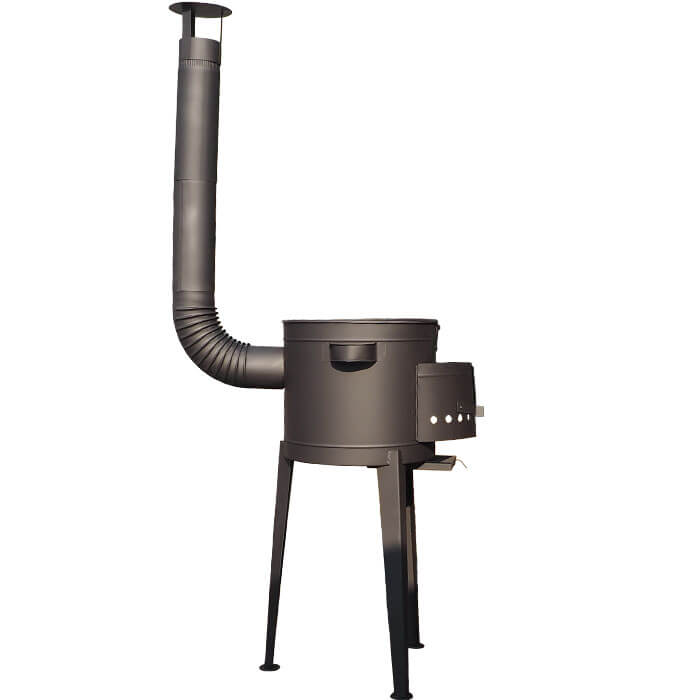 Vysoká kotlina 45 cm + ohňovzdorná farba PLUS 600