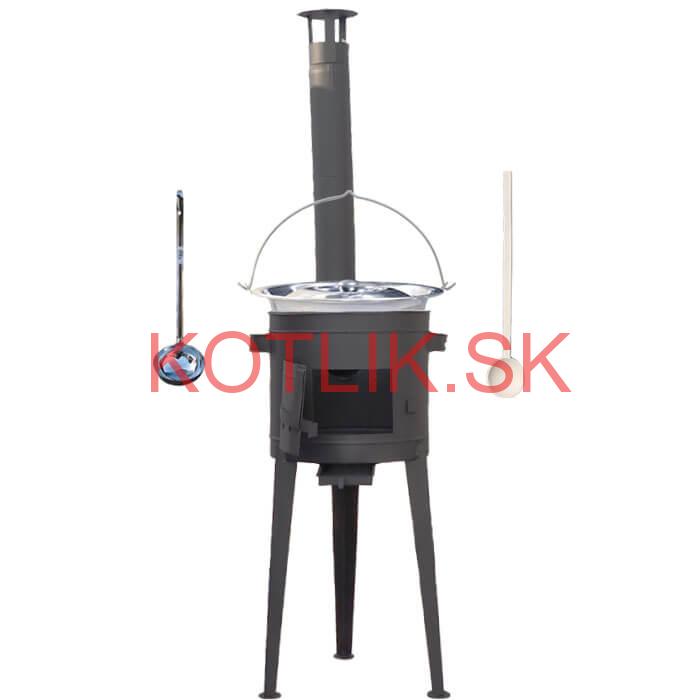 Nerezový kotlík 30 L (1,2 mm) + vysoká kotlina 45 PLUS 600