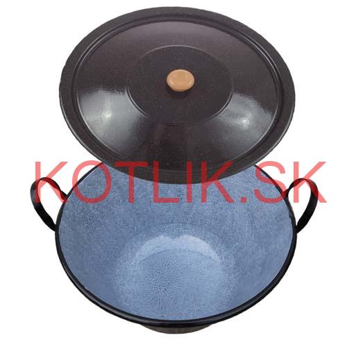 Kotol na zabíjačku smaltovaný 60 L + pokrievka