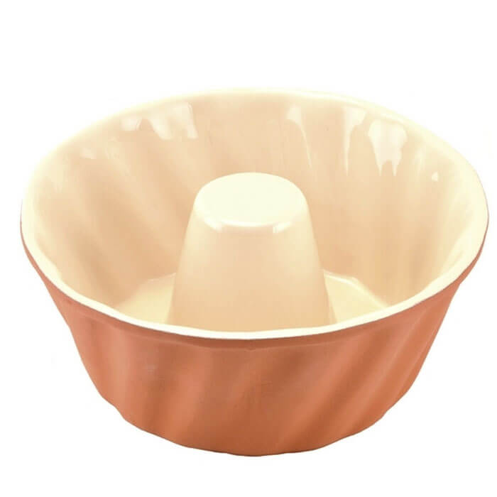 Hlinená forma na bábovku s glazúrou 25 cm