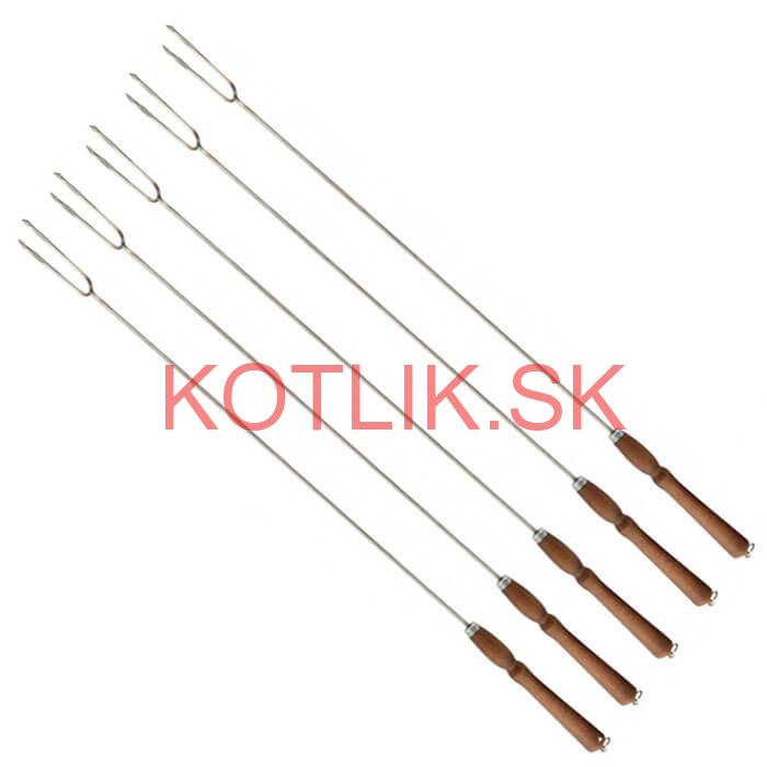 Vidlička na opekanie 90 cm 5 ks NEREZ