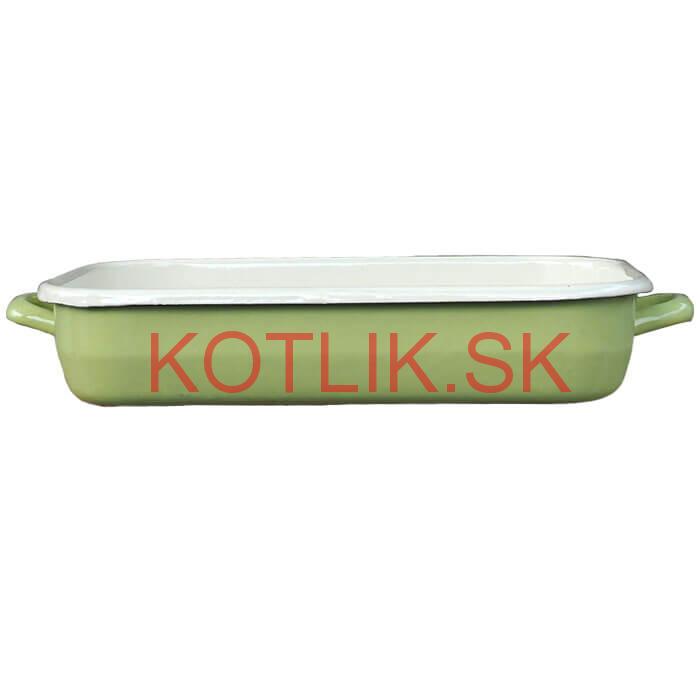 Smaltovaný pekáč 40 x 21,5 cm GREEN