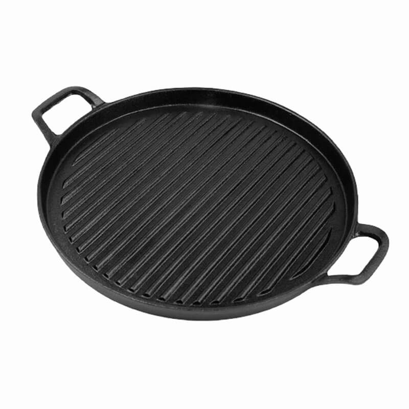 Liatinová panvica na grilovanie 31 cm BBQ