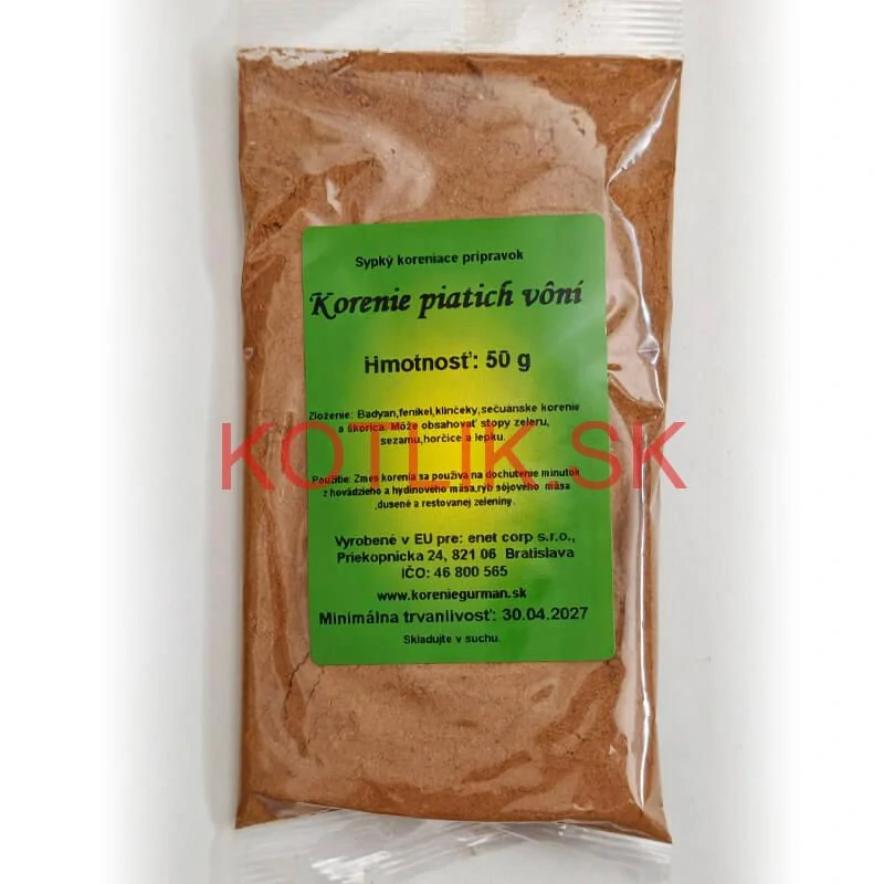 Korenie piatich vôní 50 g